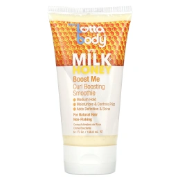 Lottabody, Boost Me, смузи для локонов с молоком и медом, средней фиксации, 150,8 мл (5,1 жидк. унц.)