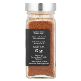 The Spice Lab, органический кайенский перец, 48 г (1,7 унции)