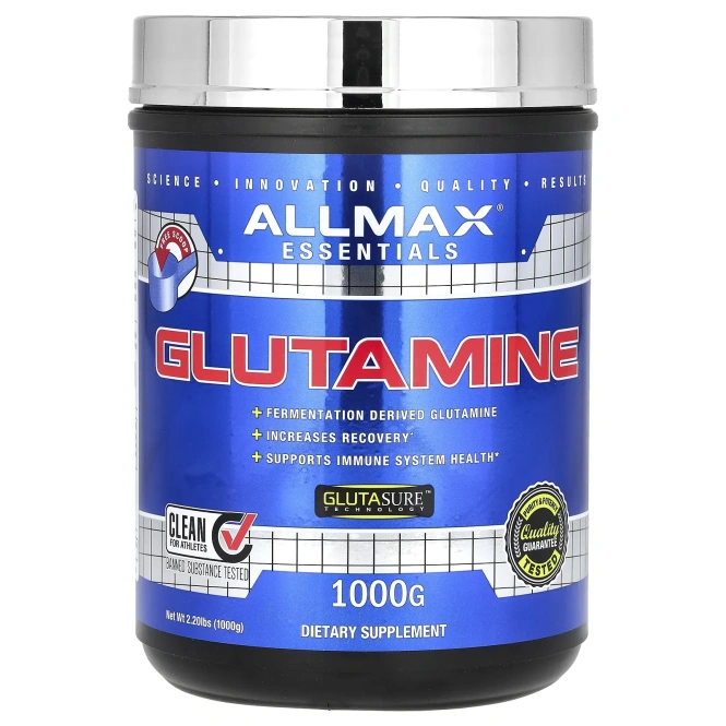 ALLMAX Nutrition, 100% чистый микронизированный глутамин, 1000 г