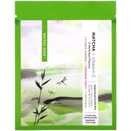 Matcha Road, матча с витамином С, набор пробников (цитрус с имбирем, питайя, классический), 3 пакетика, 5 г (0,18 унции) в каждом