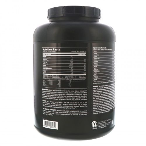 Universal Nutrition, Animal Whey  Isolate Loaded, Strawberry, 5 lbs (2.3 kg)