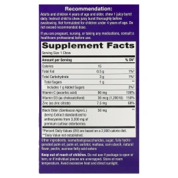 Nature's Way, Sambucus® Ultra Immune, Juicy взрыв, ягодный вкус, 25 жевательных таблеток в упаковке