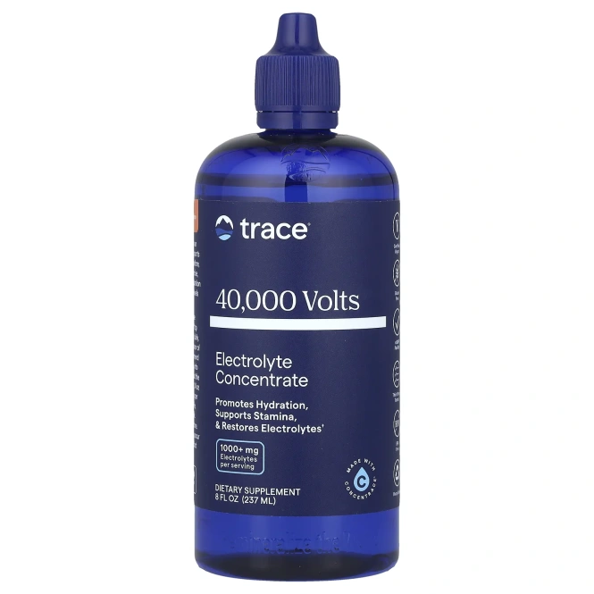 Trace Minerals Research, Концентрат Электролитов 40000 Вольт!, 237 мл