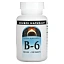 Source Naturals, Витамины B-6, 500 мг, 100 таблеток