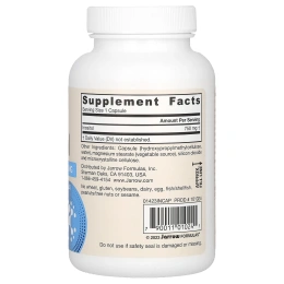 Jarrow Formulas, Инозитол, 750 мг, 100 вегетарианские капсулы