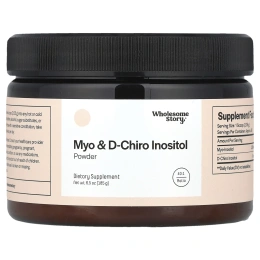 Wholesome Story, Мио и D-хиро инозит в порошке, 185 г (6,5 унции)