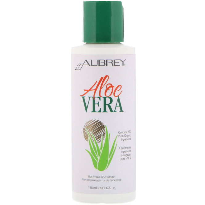 Aubrey Organics, Aloe Vera, 4 fl oz (118 ml)