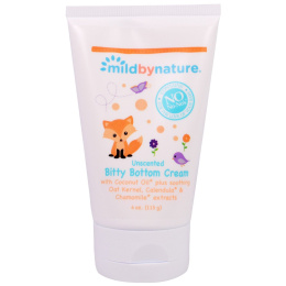 Mild By Nature, Крем от опрелостей Bitty Bottom Cream, без запаха, 4 унции (113 г.)