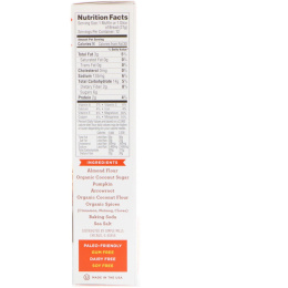 Simple Mills, Натуральная смесь миндальной муки без глютена, тыквенный кекс и хлеб, 9 унций (255 г)