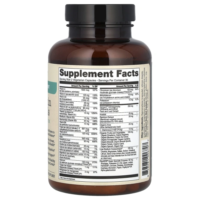 NatureWise, Мультивитамины и минералы для женщин, 60 вегетарианских капсул