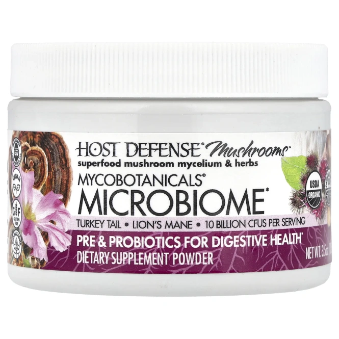Fungi Perfecti, Myco Botanicals, Microbiome, 100 г (3,5 унции)