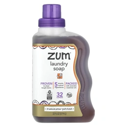 Indigo Wild, Zum Clean, ароматерапевтическое мыло для стирки, ладан и пачули, 32 жид. Унции