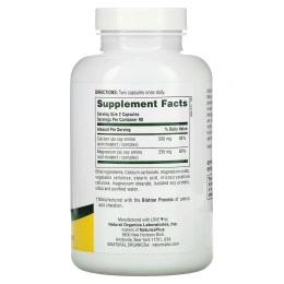 Nature's Plus, Кальций/магний в капсулах, 180 растительных капсул