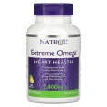 Natrol, Extreme Omega, Лимон, 2 400 мг, 60 мягких таблеток