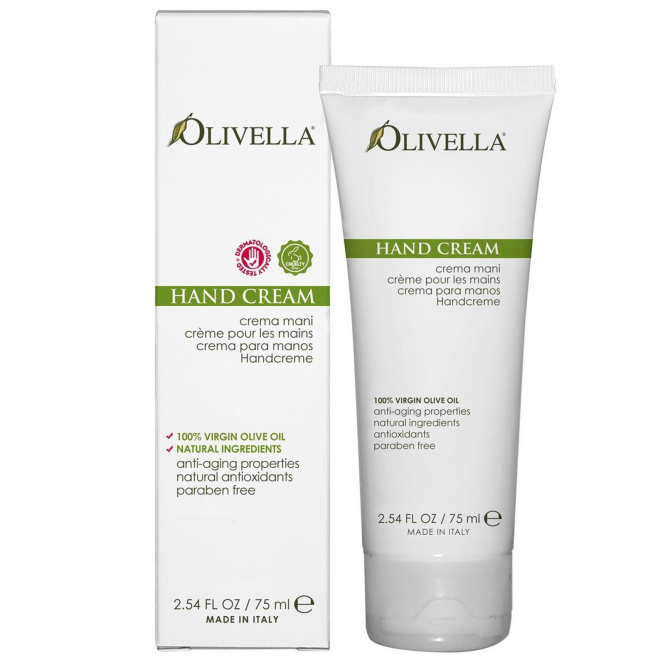 Olivella, Крем для рук, 2,54 жидких унций (75 мл)