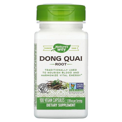 Nature's Way, Dong Quai, Root, 565 mg, 100 Vegetarian Capsules