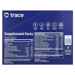 Trace Minerals Research, Электролиты Stamina Power Pak, виноград, 1 200 мг, 30 пакетов. 0,19 унц. (5,3 г) каждый
