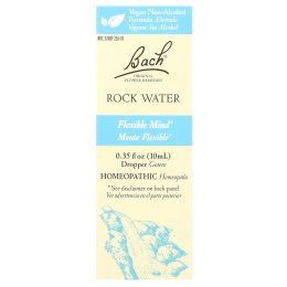 Bach, Original Flower Remedies, каменная вода, 10 мл (0,35 жидк. унции)