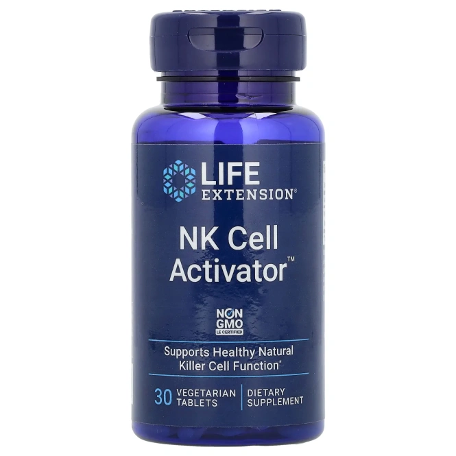 Life Extension, NK Cell Activator, 30 растительных таблеток