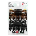 Scunci, Заколки-крабы для густых волос Effortless Beauty, 2 штуки