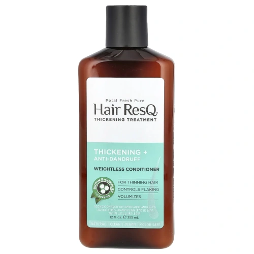 Petal Fresh, Серия Pure, восстановление волос, кондиционер для истонченных волос, против перхоти, 12 жидких унций (355 мл)