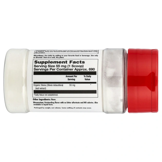 KAL, Organic Sure™, экстракт органической стевии, 40 г (1,3 унции)