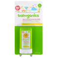 BabyGanics, Солнцезащитные минеральные стики, SPF 50+, 0,47 унц. (13 г)