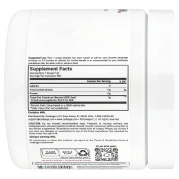 Codeage, Молозиво в порошке, без добавок, 120 г (4,3 унции)