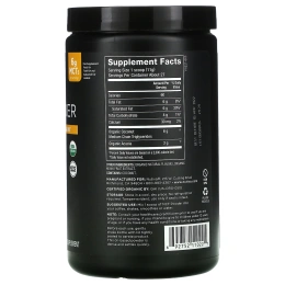 Nutiva, Органические среднецепочечные триглицериды (MCT) в виде порошка, со вкусом ванили, 300 г