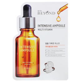 Beyond Fresh, Intensive Ampoule, Multi Vitamin Mask, 1 Sheet, 0.74 fl oz (22 ml)