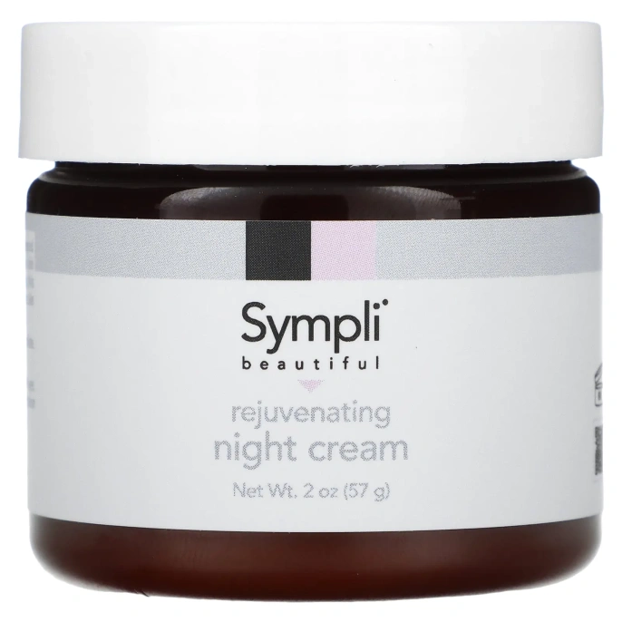 Sympli Beautiful, Омолаживающий ночной крем, 60 мл (2 жидк. унции)