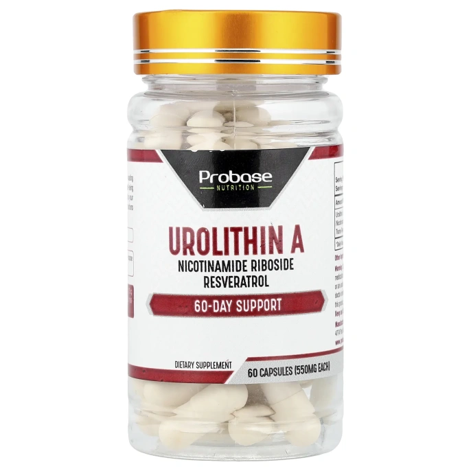 Probase Nutrition, уролитин А, 60 капсул