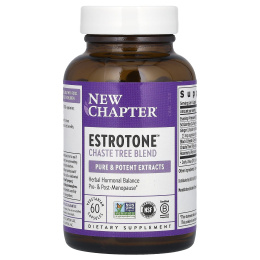 New Chapter, Эстротон, 60 вегетарианских капсул