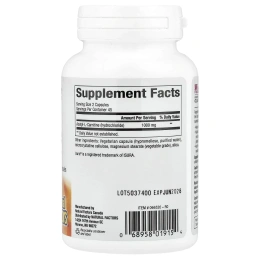 Natural Factors, RegenerLife®, ацетил-L-карнитин, 90 вегетарианских капсул (500 мг на капсулу)