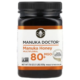 Manuka Doctor, Мед манука, разноцветный, MGO 80+, 500 г (17,6 унции)