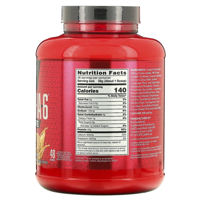 BSN, Печенье с арахисовым маслом Syntha-6 Isolate 4,02 фунта
