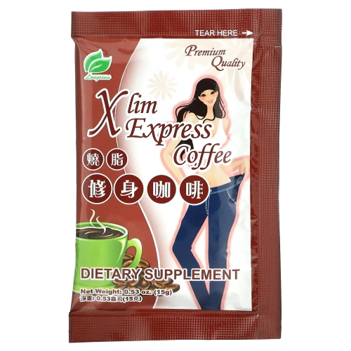 Longreen Corporation, кофе Xlim Express, 10 Пакетиков, 150 г (5,3 унции)