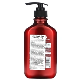 Maro, Очищающее мыло для тела и лица, свежее, 450 мл (15,2 жидк. унц.)