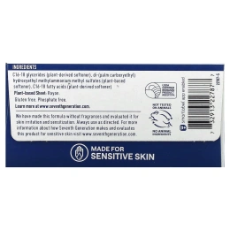 Seventh Generation, Натуральная мягкая ткань, Free & Clear, 80 шт.