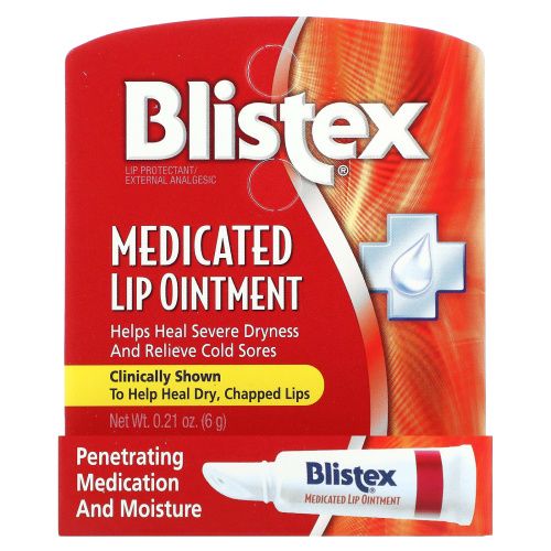 Blistex, Заживляющая мазь для губ, .21 унций (6 г)