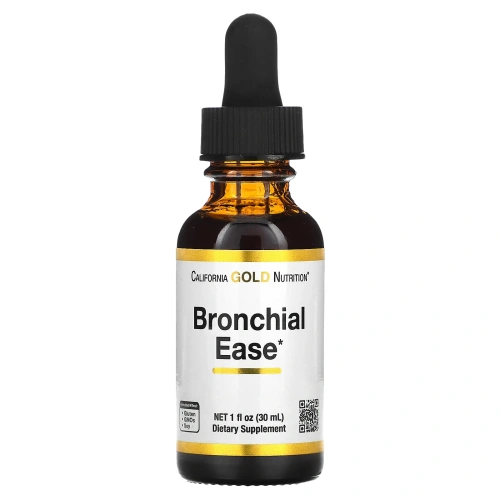 California Gold Nutrition, Bronchial Ease, 30 мл (1 жидк. унция)