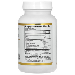 California Gold Nutrition, SUPERBABoost®, масло криля премиального качества, 1000 мг, 60 капсул
