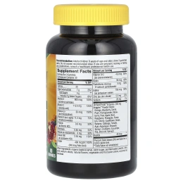 Nature's Way, Alive! жевательный мультивитамин для взрослых, фруктовый вкус, 90 жевательных мармеладок