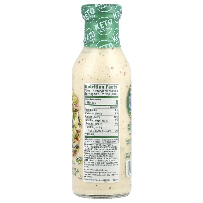 Walden Farms, Chipotle Ranch заправка, 12 жидких унций (355 мл)