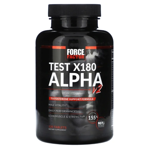 Force Factor, Test X180 Alpha V2`` 120 таблеток