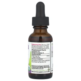 Oregon's Wild Harvest, экстракт органического имбиря, 30 мл (1 жидк. унция)