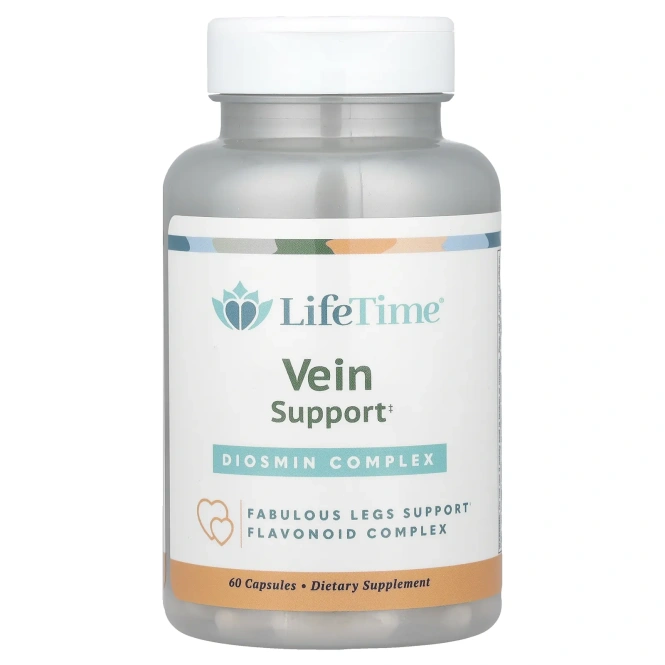 LifeTime Vitamins, Комплекс Диосмин и Гесперидин, 60 капсул