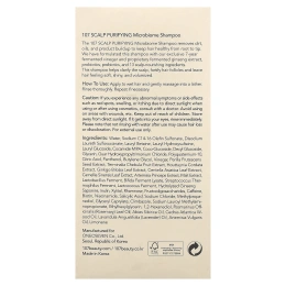 107 Beauty, шампунь для очищения микробиома кожи головы, 380 мл (12,84 жидк. унции)