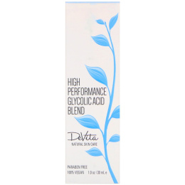 DeVita, Высокоэффективная гликолевая кислота, 1 унция (30 мл)