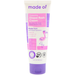 MADE OF, Защитный крем против раздражения от подгузников, 3,4 ж. унц. (100,55 мл)